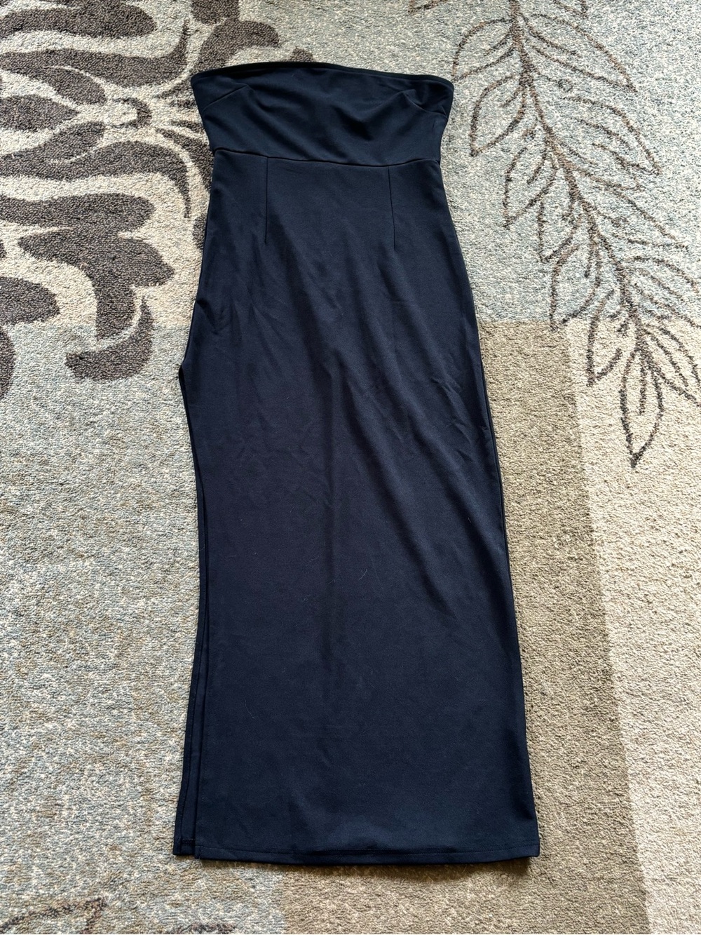 Forever 21 Black Strapless Tube Dress